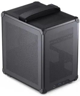 Кутия за компютър Jonsbo C6 Mesh mATX Black