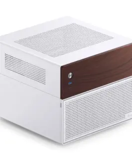 Кутия за компютър Jonsbo N4 NAS m-ATX Бяла