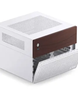 Alternative view of Кутия за компютър Jonsbo N4 NAS, m-ATX, Бяла