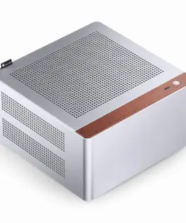 Кутия за компютър Jonsbo NV10 Mini ITX - Silver