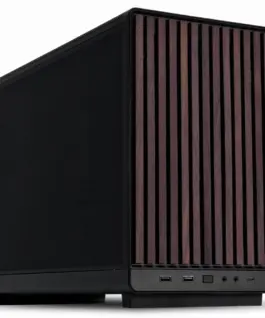 Кутия за компютър Lian Li DAN A3-mATX Wood Edition Micro Tower