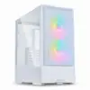 Кутия за компютър Lian Li LANCOOL 207 Mid-Tower Tempered Glass Бяло