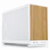 Кутия за компютър Lian Li DAN A3-mATX Wood Edition White - Micro Tower