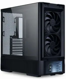 Alternative view of Кутия за компютър Lian Li LANCOOL 207 Digital Mid-Tower, Tempered Glass, Черно