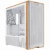 Кутия за компютър Lian-Li LANCOOL 217 Mid-Tower Tempered Glass Wood-White