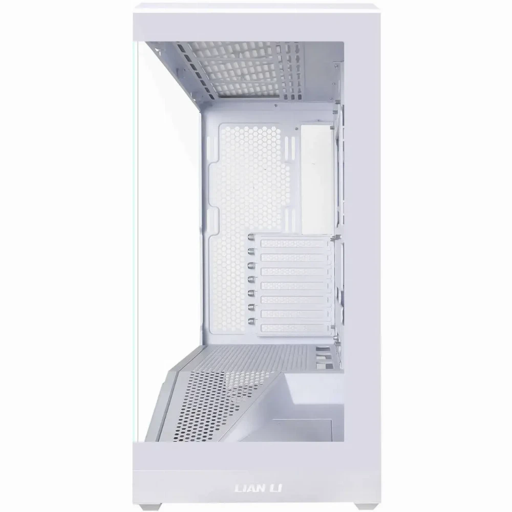 Кутия за компютър Lian Li Vector V100 ARGB Mid-Tower, Tempered Glass - White - Image 3