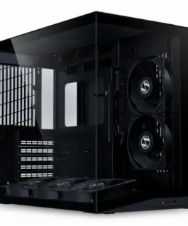 Кутия за компютър Lian Li O11 Dynamic Mini V2 Flow + 5 Вентилатора Mini-Tower -