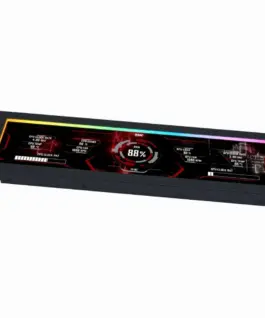 Alternative view of Команден панел Lian Li 8.8" Universal Screen - Black