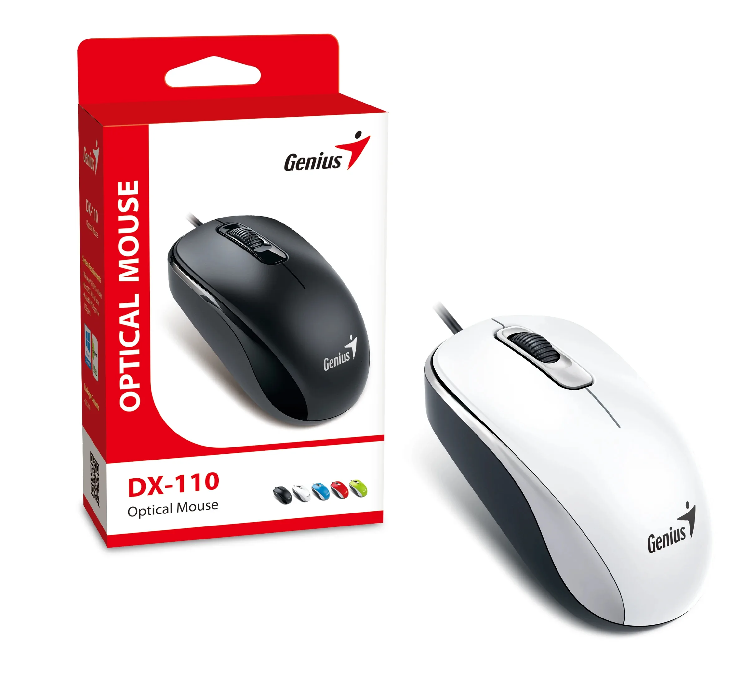 Genius Мишка Mouse DX-110 White - USB - Image 36