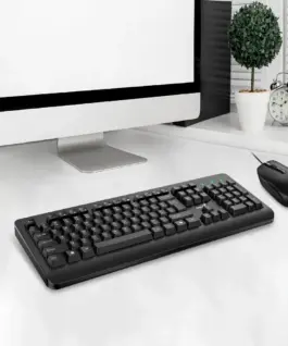 Genius клавиатура и мишка Keyboard and Mouse - KM-160 Black - AI BG USB