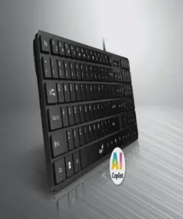 Genius клавиатура Slim Keyboard SlimStar 126 White – Copilot