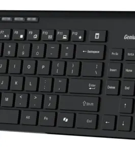 Genius клавиатура кирилизирана безжична Wireless Slim Keyboard SlimStar 7230 Black - AI BG