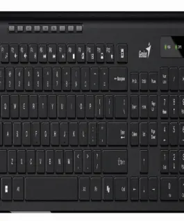 Alternative view of Genius клавиатура кирилизирана безжична Wireless Slim Keyboard SlimStar 7230 Black - AI, BG, 2.4Ghz