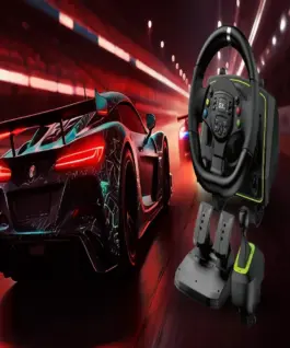 Genius волан с педали Racing Wheel with pedals SpeedMaster X2 – Gear shifter