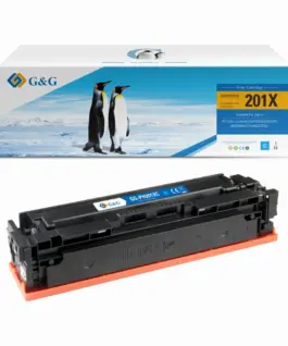 КАСЕТА ЗА HP Color LaserJet Pro M252/M252N/M252DN/M252DW/M277N/M277DW - HIGH CAPACITY - /201X/ - Cyan - CF401X - PN NT-P