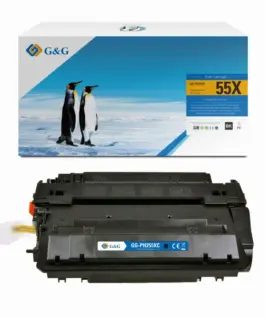КАСЕТА ЗА HP Laserjet P3015 - HIGH CAPACITY - Black - /55X/ - CE255X - WITH CHIP / С ЧИП - PN NT-C0255XC/NT-CH255XC/NT-P
