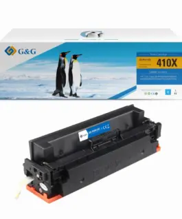 КАСЕТА ЗА HP Color LaserJet Pro M452 series/MFP M477 series - HIGH CAPACITY - /410X/ - CF411X - Cyan - PN NT-PH411XC -