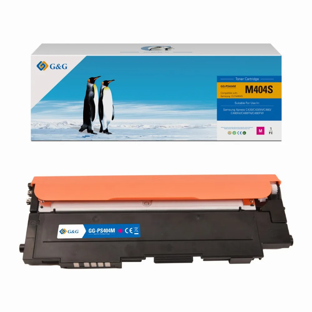 КАСЕТА ЗА SAMSUNG Xpress C430/C430W/C480/C480W/C480FN/C480FW - Magenta - CLT-M404S (CLTM404S) - PN NT-PS404M-B / NT-PS40