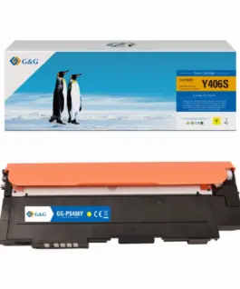 КАСЕТА ЗА SAMSUNG CLP360/CLP365/CLX3300/CLX3305 - Yellow - SU462A - CLT-Y406S (CLTY406S) - PN NT-PS406Y -