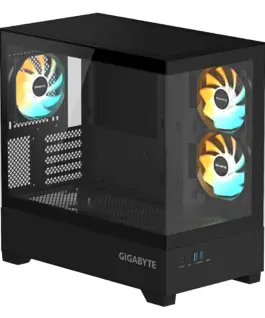 Alternative view of Кутия за компютър GIGABYTE C201 PANORAMIC + 3 ARGB Вентилатора