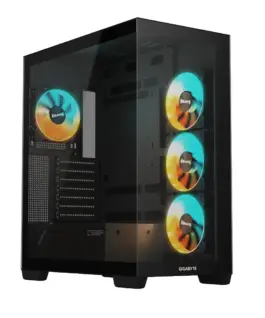 Кутия за компютър Gigabyte C500 PANORAMIC Stealth Black - Mid-Tower