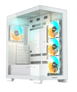 Кутия за компютър Gigabyte C500 PANORAMIC Stealth Ice - Mid-Tower