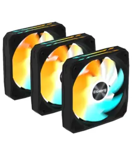 Alternative view of Комплект вентилатори 3-Pack GIGABYTE AORUS EZ CHAIN FAN 120, 120x120x25mm ARGB