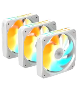 Alternative view of Комплект вентилатори 3-Pack GIGABYTE AORUS EZ CHAIN FAN 120 ICE, 120x120x25mm ARGB