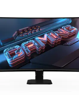 Геймърски Монитор Gigabyte GS27QCA - 27" inch SS/VA 1500R QHD (2560x1440) 180Hz 1ms HDR