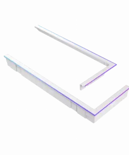 Аксесоар за кутия ASUS TUF GAMING GT502 HORIZON ARGB LIGHTING KIT WHITE