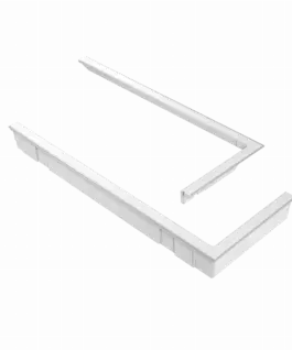 Alternative view of Аксесоар за кутия ASUS TUF GAMING GT502 HORIZON ARGB LIGHTING KIT WHITE