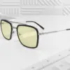 Компютърни очила GUNNAR Baron Silver - Amber
