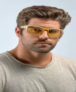 Компютърни очила GUNNAR Borderlands Ripper - Bandit Smoke - Amber