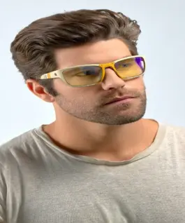 Компютърни очила GUNNAR Borderlands Ripper - Bandit Smoke - Amber