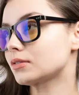 Комплект GUNNAR Cupertino Onyx с два вида стъкла Amber и Clear с