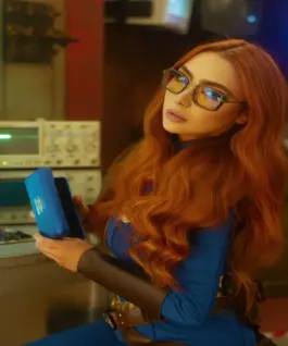 Alternative view of Геймърски очила GUNNAR Fallout Vault 33 Gunmetal/Olive - Amber