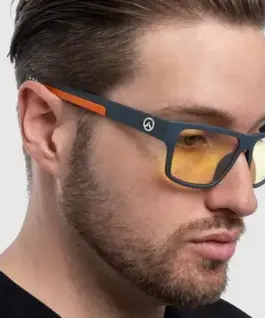 Alternative view of Компютърни очила GUNNAR Overwatch Ultimate Ash - Amber