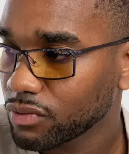 Компютърни очила GUNNAR Plaid Graphite - Amber