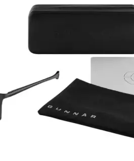 Компютърни очила GUNNAR Plaid Graphite - Amber