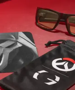 Компютърни очила GUNNAR Overwatch Reaper Black Ash - Amber