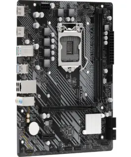 Alternative view of Дънна платка ASRock H510M-H2/M.2 SE, LGA1200, DDR4, mATX