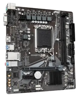 Alternative view of Дънна платка GIGABYTE H610M H V2 Socket 1700, DDR5 rev 1.0, Micro ATX