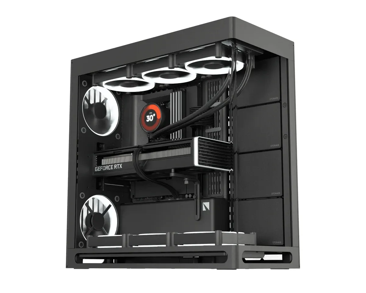 HAVN кутия Case E-ATX - HS 420 Base Edition Black