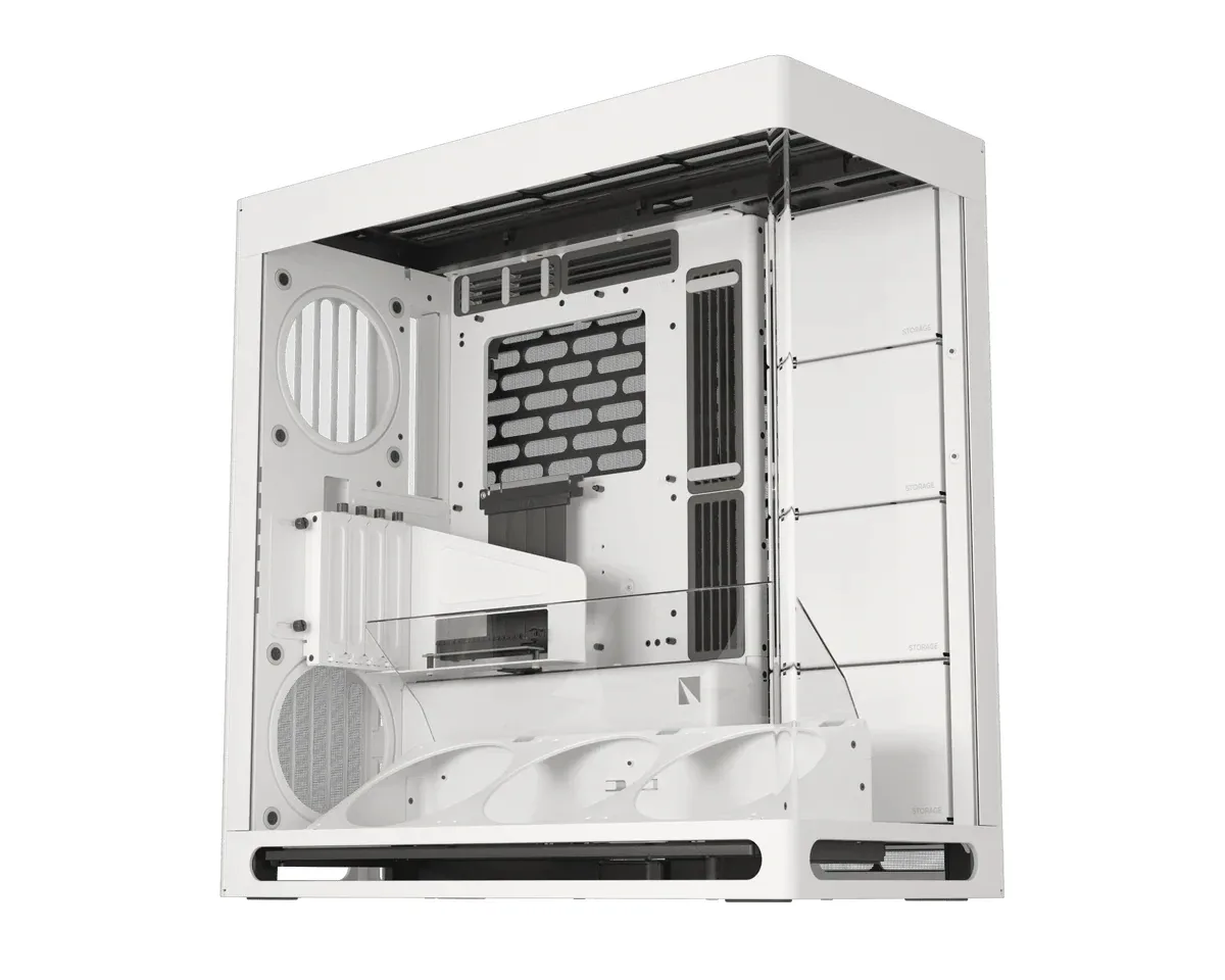 HAVN кутия Case E-ATX - HS 420 VGPU Edition White - PCIe Gen 5 riser included - Image 77