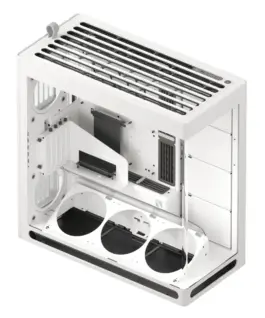 HAVN кутия Case E-ATX – HS 420 VGPU Edition White – PCIe Gen 5 riser