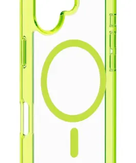 Iconic Mag калъф за iPhone 17 лайм