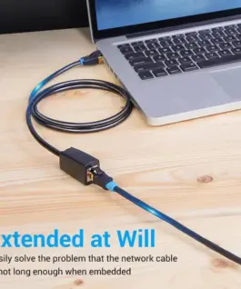 Vention удължителен кабел Cat.8 SSTP Extension Patch Cable 1M Black 40Gbps –