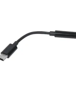 Makki преходник Adapter Type-C M to 3.5mm audio jack 4P F Black - MAKKI-CBL-C-AUDIO-BK