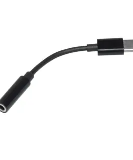 Alternative view of Makki преходник Adapter Type-C M to 3.5mm audio jack 4P F, Black - MAKKI-CBL-C-AUDIO-BK