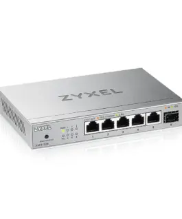 Суич ZyXEL XMG-105 5 портов 25Gb + 1xSFP+ неуправляем